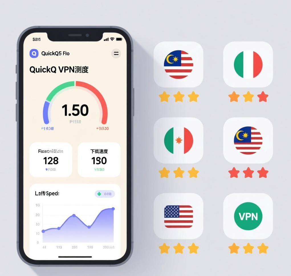 QuickQ VPN的网络测速工具：精准测试节点性能