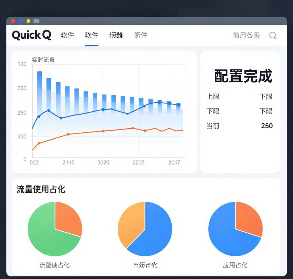 如何配置QuickQ VPN的流量控制功能