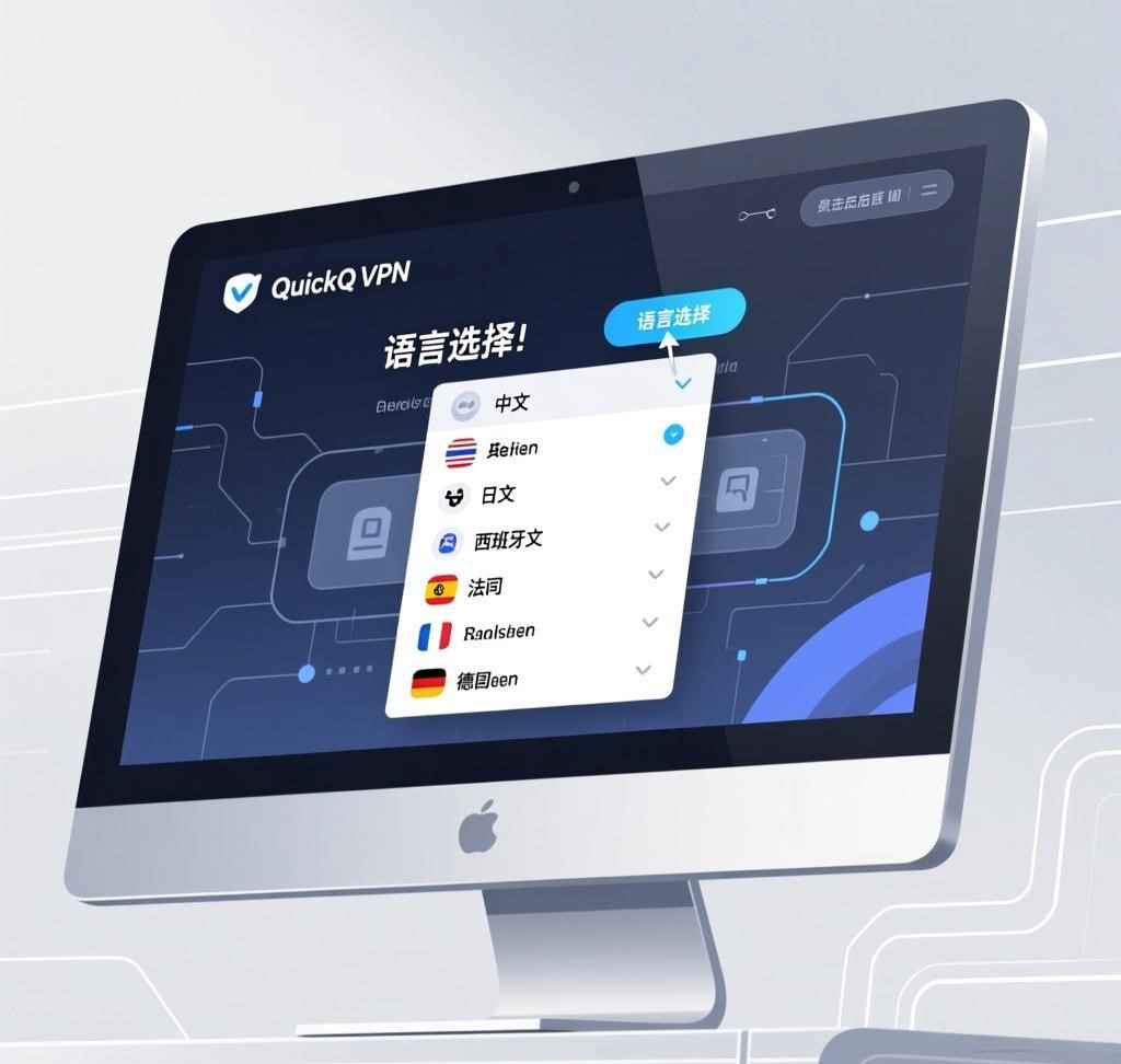 安装QuickQ VPN时如何选择语言